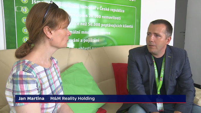 Jan Martina v České televizi o hypotékách 